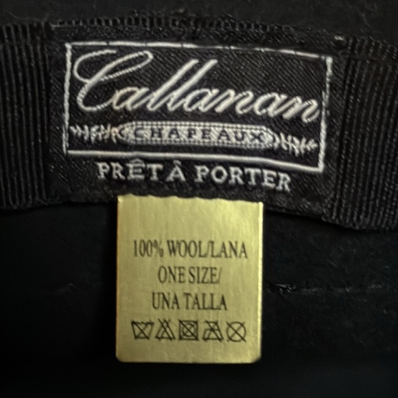Callahan 100% Wool Wide Brim Hat - Picture 6 of 6